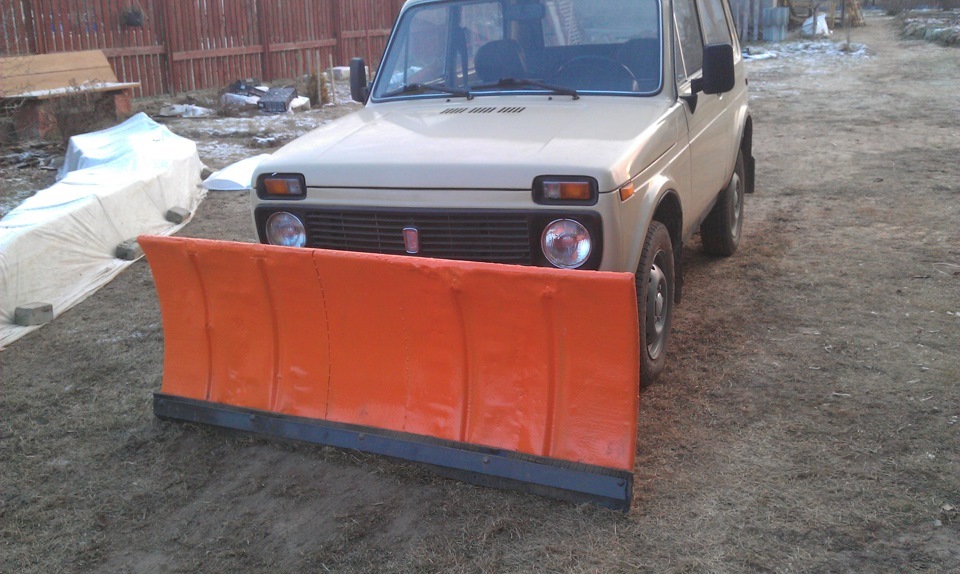 Отвал на Ниву своими руками