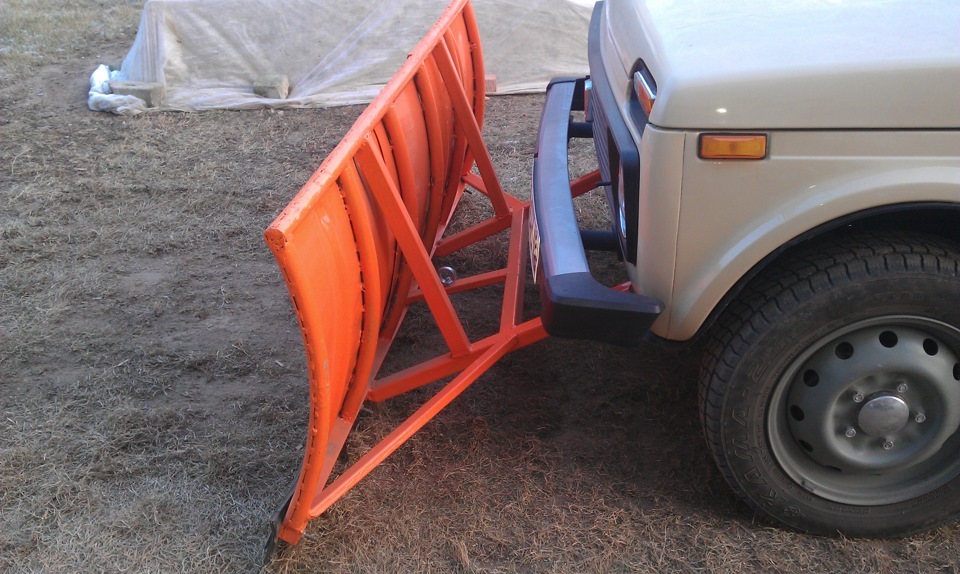 Отвал на Ниву своими руками