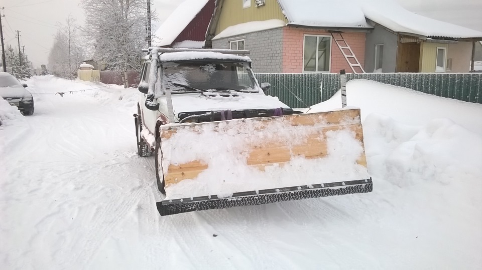 Отвал на Ниву своими руками