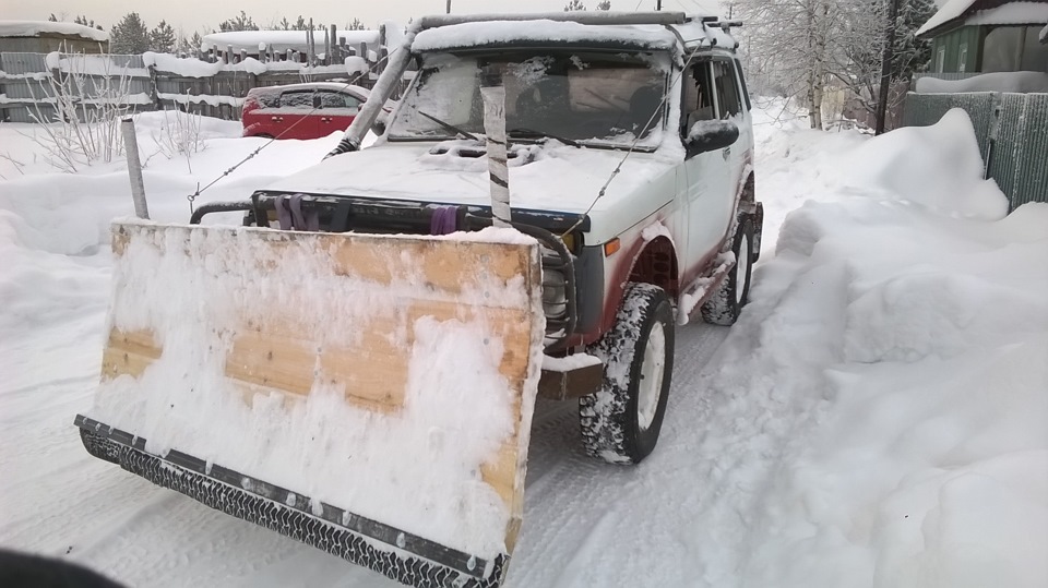 Отвал на Ниву своими руками